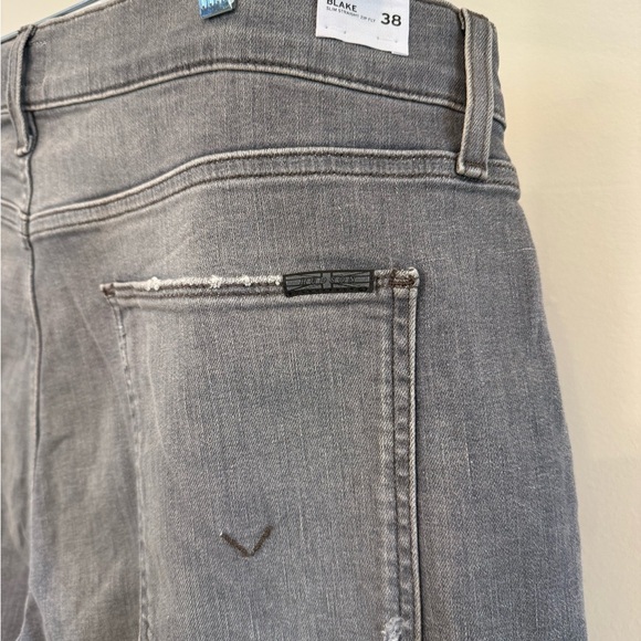 Hudson Jeans Gray Slim Straight Denim - Picture 5 of 8